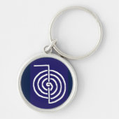 CHOKUREI Reiki Basic Healing Symbol SJABLOON gift Sleutelhanger (Voorkant)