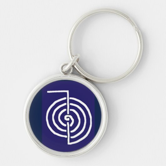 CHOKUREI Reiki Basic Healing Symbol SJABLOON gift Sleutelhanger (Voorkant)