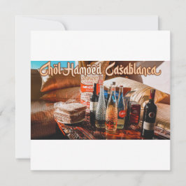 Chol Hamoed Pesach. Casablanca Marokko Kaart