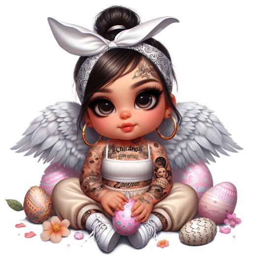 Chola baby angel telefoonhoesjes Case-Mate iPhone case