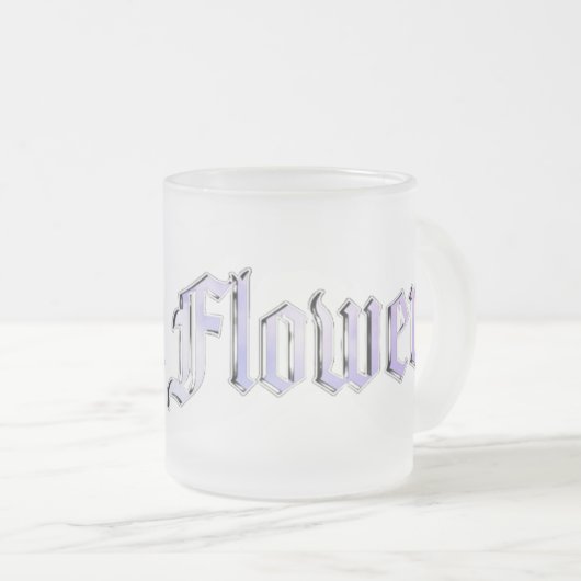 Chola Flowers | Mok van melkglas (Voorkant rechts)