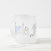 Chola Flowers | Mok van melkglas (Voorkant links)