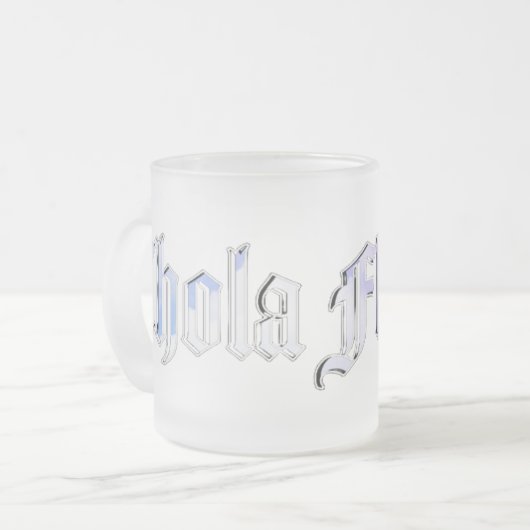 Chola Flowers | Mok van melkglas (Voorkant links)