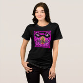 Chola Scholar-activist Tri-Blend Shirt (Voorkant volledig)