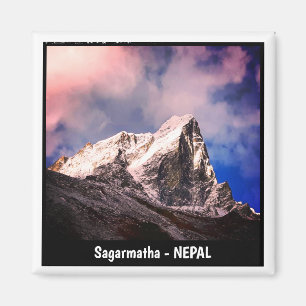 Cholatse Peak, Everest Trekking, Himalaya - Nepal Magneet