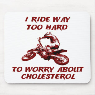 Cholesterol - Dirt Bike Motocross Mousepad Muismat