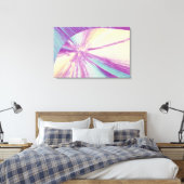 Cholesterol kristal canvas afdruk (Insitu (Slaapkamer))