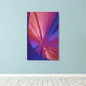 Cholesterolkristallen Canvas Afdruk (Insitu (Houten vloer))