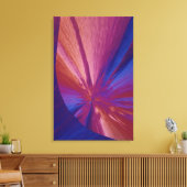 Cholesterolkristallen Canvas Afdruk (Insitu (Woonkamer))