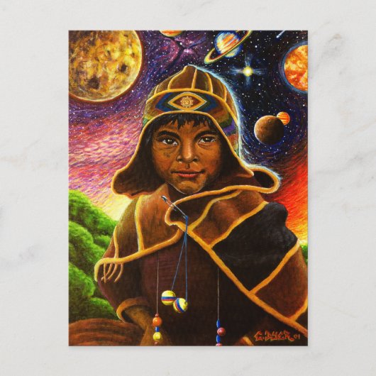 Cholito Mystico  Briefkaart (Voorkant)