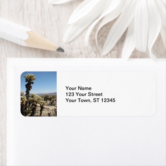 Cholla Garden - Joshua Tree Etiket (Insitu)