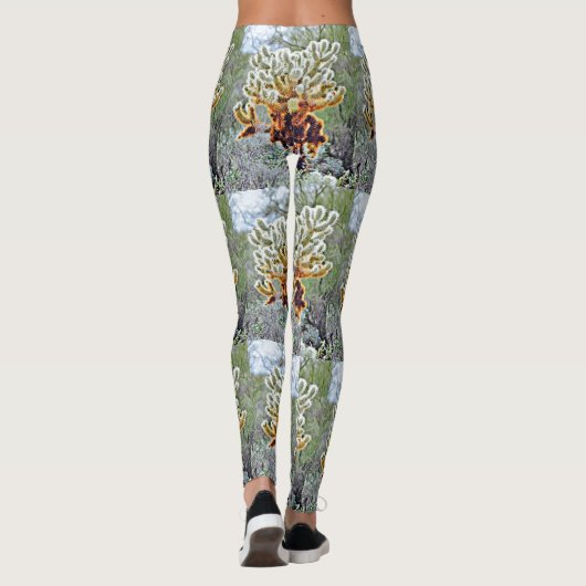 Cholla "Jumping Cactus" Leggings van vrouwen (Achterkant)