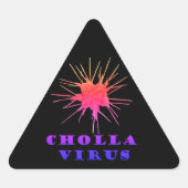 Cholla-virus sticker (Voorkant)