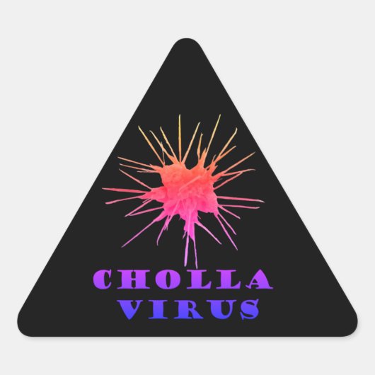 Cholla-virus sticker (Voorkant)