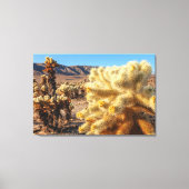 Chollas springen canvas afdruk (Voorkant)