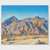 Chollas tegen de bergen door Maynard Dixon Cadeaupapier (Vlak)