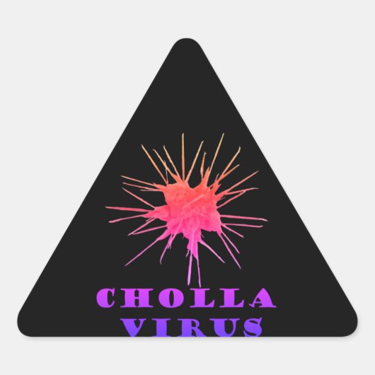 Chollavirus Sticker (Voorkant)