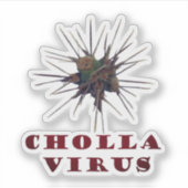 Chollavirus Sticker (Voorkant)