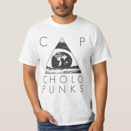 Cholo Punks CP eye T-shirt (Voorkant)