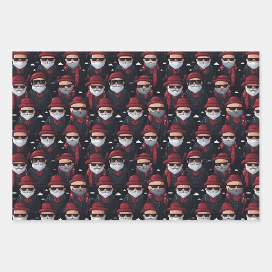 Cholo Santa Inpakpapier Vel (Voorkant 3)