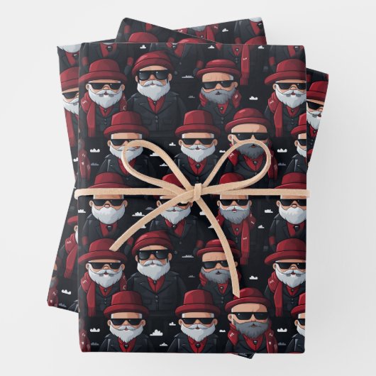 Cholo Santa Inpakpapier Vel (In situ)