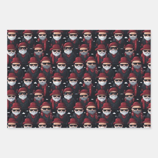 Cholo Santa Inpakpapier Vel (Voorkant)