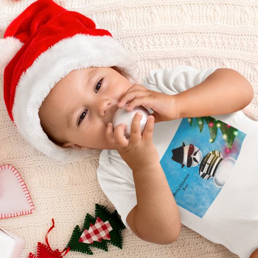 Cholo Sneeuwman Foo Kerstboom Licht Sneeuw Romper