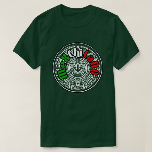 Cholo stijl Mex Chicano T-shirt (Design voorkant)