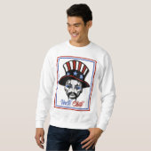 Cholo Sweatshirt mexican chicano gangsta (Voorkant volledig)