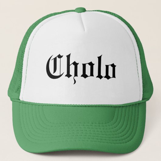 Cholo Trucker Pet (Voorkant)