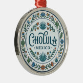 Cholula Mexico Metalen Ornament (Rechts)