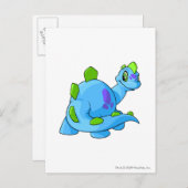 Chomby Blue Briefkaart (Voorkant / Achterkant)