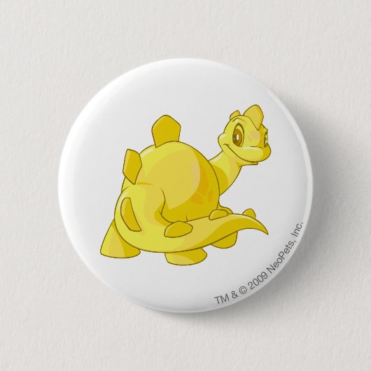 Chomby Gold Ronde Button 5,7 Cm (Voorkant)