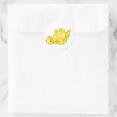 Chomby Gold Ronde Sticker (Tas)