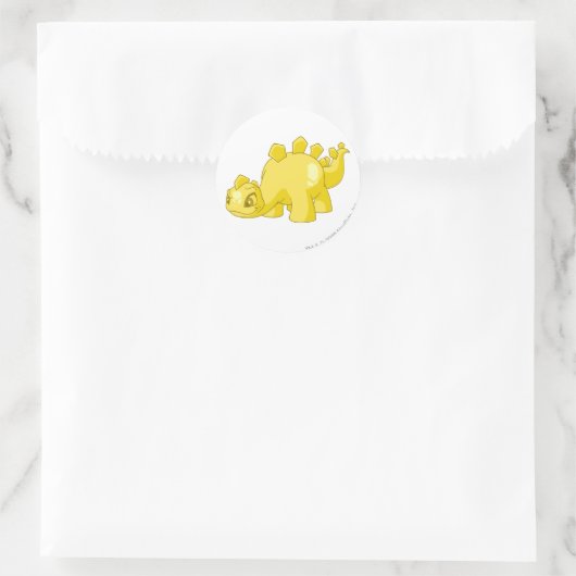 Chomby Gold Ronde Sticker (Tas)