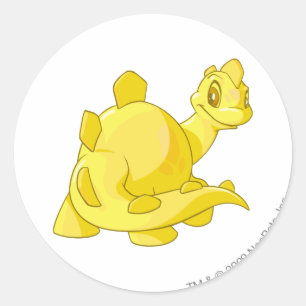 Chomby Gold Ronde Sticker