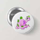 Chomby Pink Ronde Button 5,7 Cm (Voorkant /achterkant)