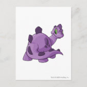 Chomby Purple Briefkaart (Voorkant)