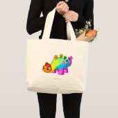 Chomby Rainbow Grote Tote Bag (Voorkant (product))