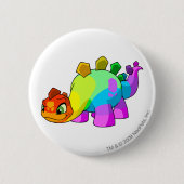 Chomby Rainbow Ronde Button 5,7 Cm (Voorkant)