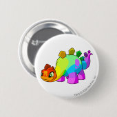Chomby Rainbow Ronde Button 5,7 Cm (Voorkant /achterkant)