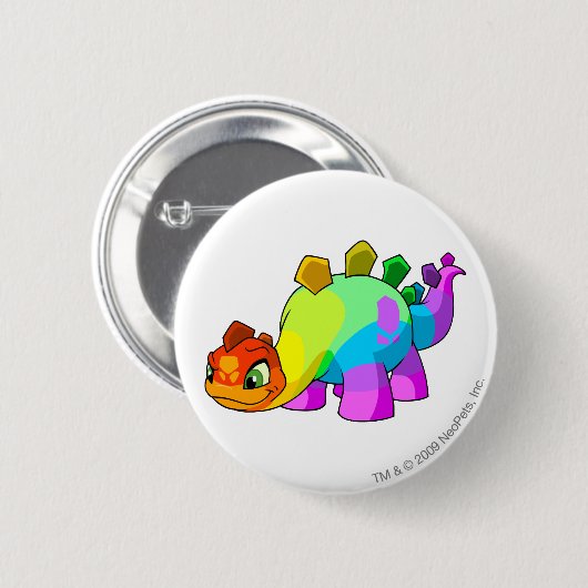 Chomby Rainbow Ronde Button 5,7 Cm (Voorkant /achterkant)