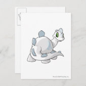 Chomby White Briefkaart (Voorkant / Achterkant)