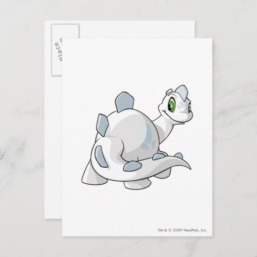 Chomby White Briefkaart (Voorkant / Achterkant)