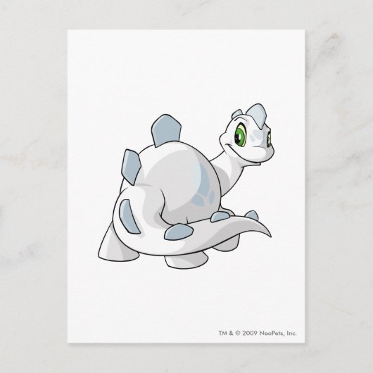 Chomby White Briefkaart (Voorkant)