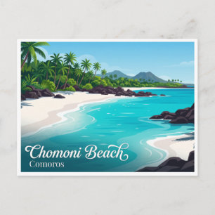 Chomoni Beach Comoren Briefkaart