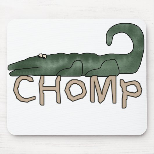 Chomp Alligator Muismat (Voorkant)