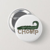 Chomp Alligator Ronde Button 5,7 Cm (Voorkant /achterkant)