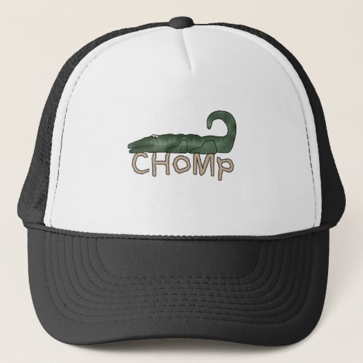 Chomp Alligator  Trucker Pet (Voorkant)