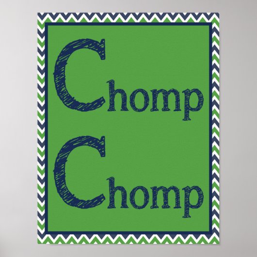Chomp Poster (Voorkant)